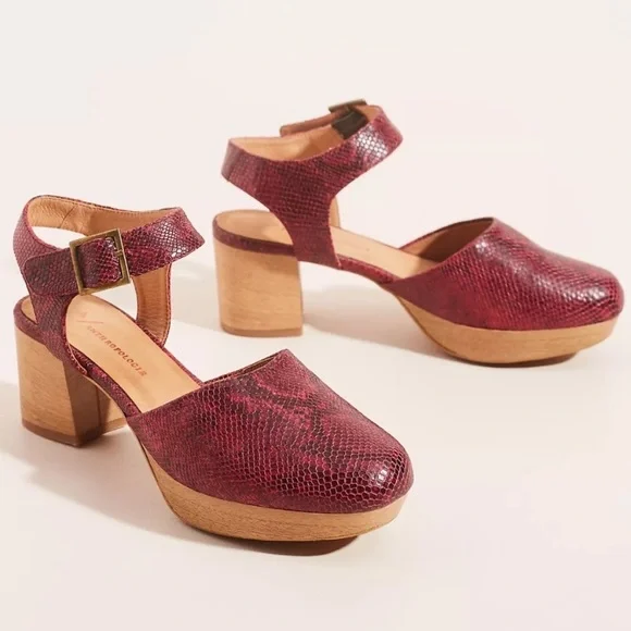 Anthropologie Romy Platform Heels - Picture 2 of 9